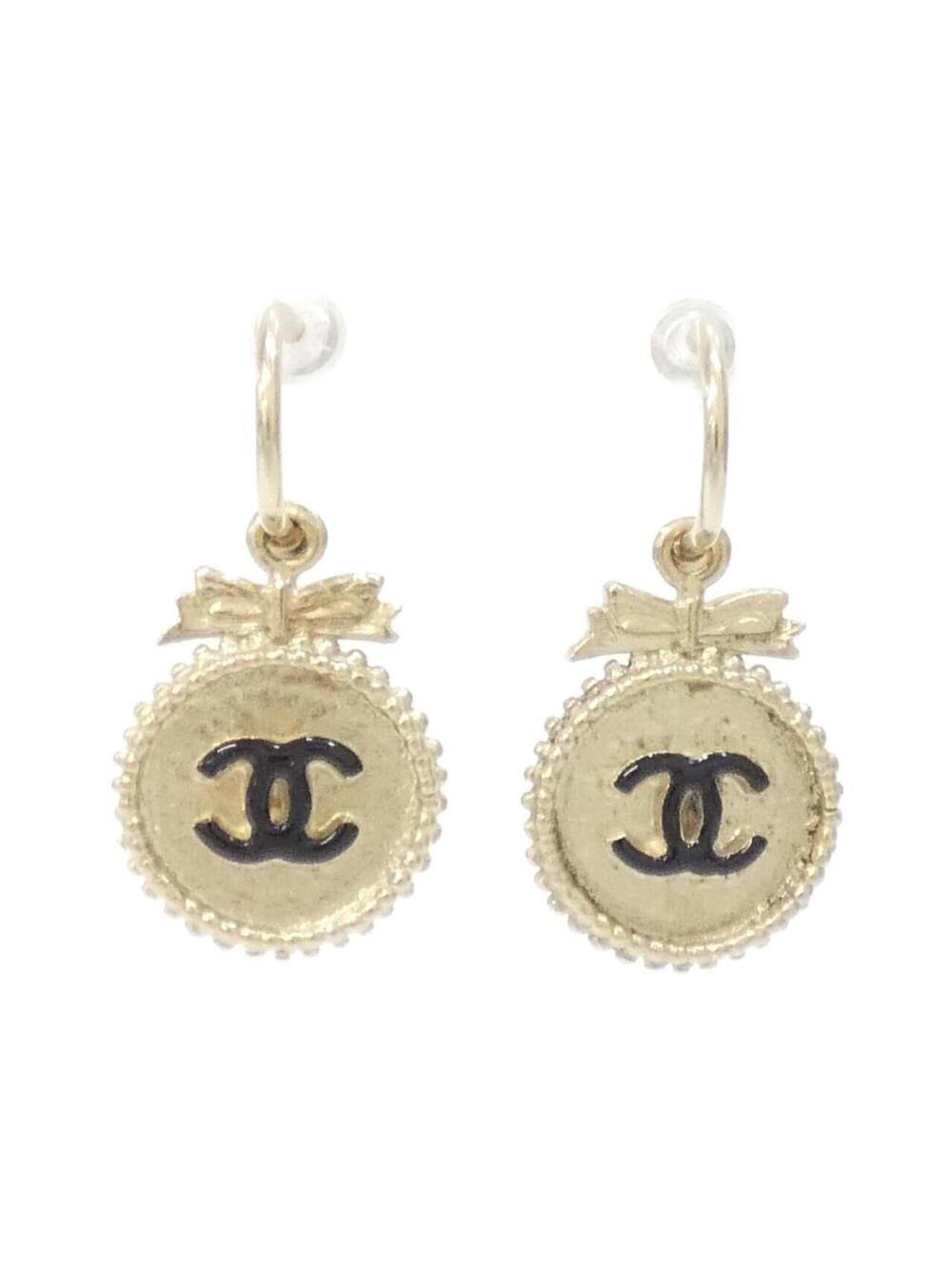 Chanel Earrings Gold-Tone Metal #378211C78B